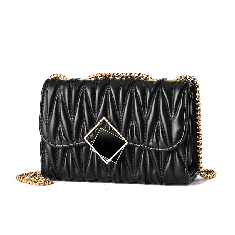 2022 New Fashion All-match Woman Bags Ladies Chain Drape Single Shoulder Bag Girls Cross-body Bag Factory Wholesale Custom
