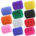 Sweat Absorbing Towel Wrist Brace Support Sports Sweat Wiping Fitness Running Wrist Guard Sports Knitted Wrist Sleeve
