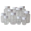 Round Square PET Bottle Transparent Clear Food Grade Candy Capsule Pill Empty Plastic PET Bottle