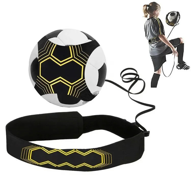 Football Kick Trainerhands Free Solo Practice Training Aid or Custom Customized Football Sports Black Logo Accept 31x31x45cm