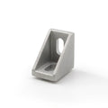 China Manufacturer  Rohs 1040 20*28mm 2  Holes Aluminum Metal Corner  Bracket 20*28mm 20x28mm for Robot Shelf Aluminum Profile