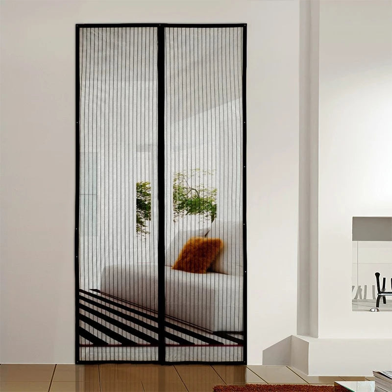 Diy Self-adhesive Door & Window Grates Screen Window Magnetic Door Curtain Mosquito Net
