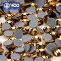 VDD 007 Lt.Colorado Topaz High Quality Hot-Fix Glass Rhinestone Crystal Flatback Strass Stones Garment Decoration Wedding Dress