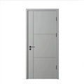 Modern Flush Design Wood MDF Bedroom Door Interior Composite Wooden Manual Opening Finished Surface for Villa Living Room Sound