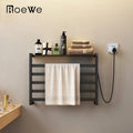 Roewe Smart Towel Warmer Rail Modern Stainless Towel Dryer Bathroom Electric Towel Heater Rack