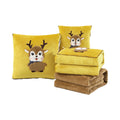 Pillow Blanket 40cm Foldable Portable Spring and Autumn Winter Double-sided Velvet Warm Skin-friendly Pillow Blanket