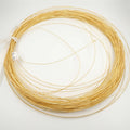Plating Gold 18K Brass Wire Wrapped Pendant Decorative Pattern Jewelry Supplies Making Bracelet Accessories Wire
