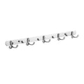 Wall Mounted Coat Hook Rack Stainless Steel Heavy Duty Multi Hooks for Bathroom Bedroom Hanging Clothes Hat Towel Robe