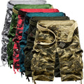 Loose-fitting Camouflage Oversize Cargo Shorts Multi-pocket Summer Men's Casual Multi Pockets Shorts Cotton Cargo Shorts