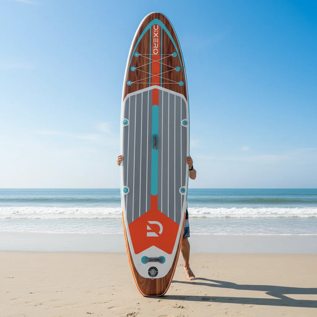 EU Dropshipping Factory Wholesale Inflatable Stand up Paddle Board 11'x33"x6" Double Layer Inflatable Sup Board for Ocean Waters