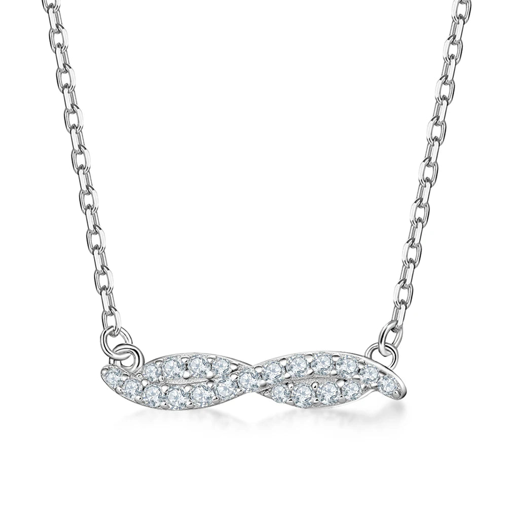 New Elegant  Designs 925 Silver Wholesale Customized Necklace