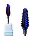 Tornado Purple Carbide XXC 2XC 2X Nail Drill Bit 3/32\" Sharp Milling Cutter Manicure Rotary Burr Drill Accessories