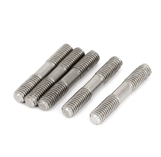 Fasteners DIN938 Steel Double Thread Rods Stainless Steel Threaded Studs Rod Bar Bolt