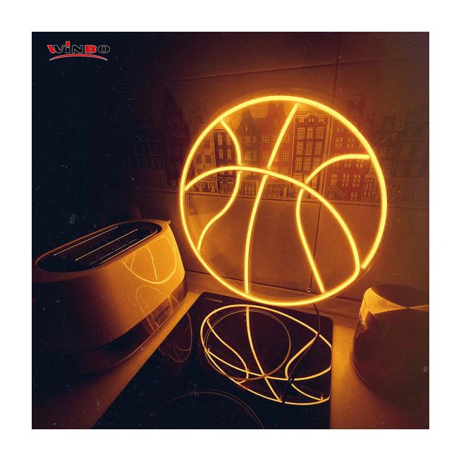 Wholesale Led Light Logo Happy Birthday Neon Sign Custom Made Wedding Dropshipping NO MOQ Basketball Neon Sign