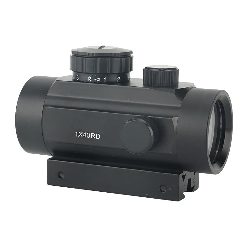 Factory Hot Selling Optical Scope 1x40 Red Green Dot Reflex Sight Scope Fit for 11mm/20mm