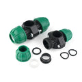 IRRIPLAST IRRITEC KEXING PN16 PN10  PP Double Base PP Compression Fittings PE Push Fit Quick Connector HDPE  Clamp Saddle