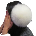 2024 Lady Warm Faux Fur Earmuffs Cute Oversize Plush Earmuff for Girls Ladies Women Hairbands Elegant Ear Muffs