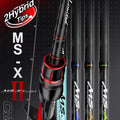 HISTAR MS-X Fishing Rod Lake Blue Hybrid Tips Upgraded High Strength New Handle Medium Fast Action Full Carbon Casting 2.40m
