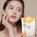 Whitening Gel for the Skin Paraben-free Deep Cleansing Moisturizing and Niacinamide & Vitamin C Orange Exfoliating Whitening Gel