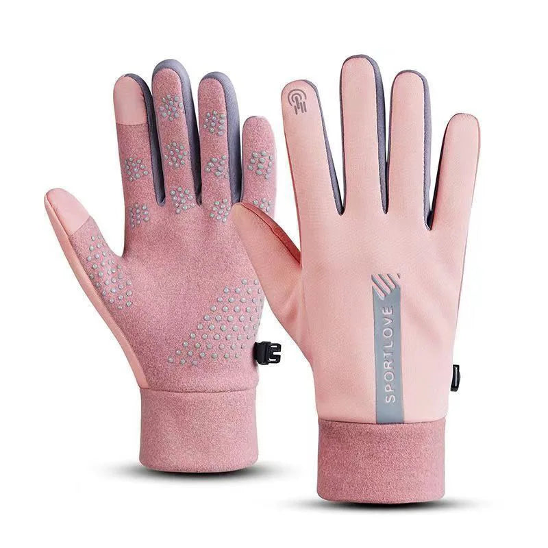 Women Waterproof Winter Gloves for Outdoor Sports Touch Screen Warm Gloves for Cycling and Daily Use for Cold Weather
