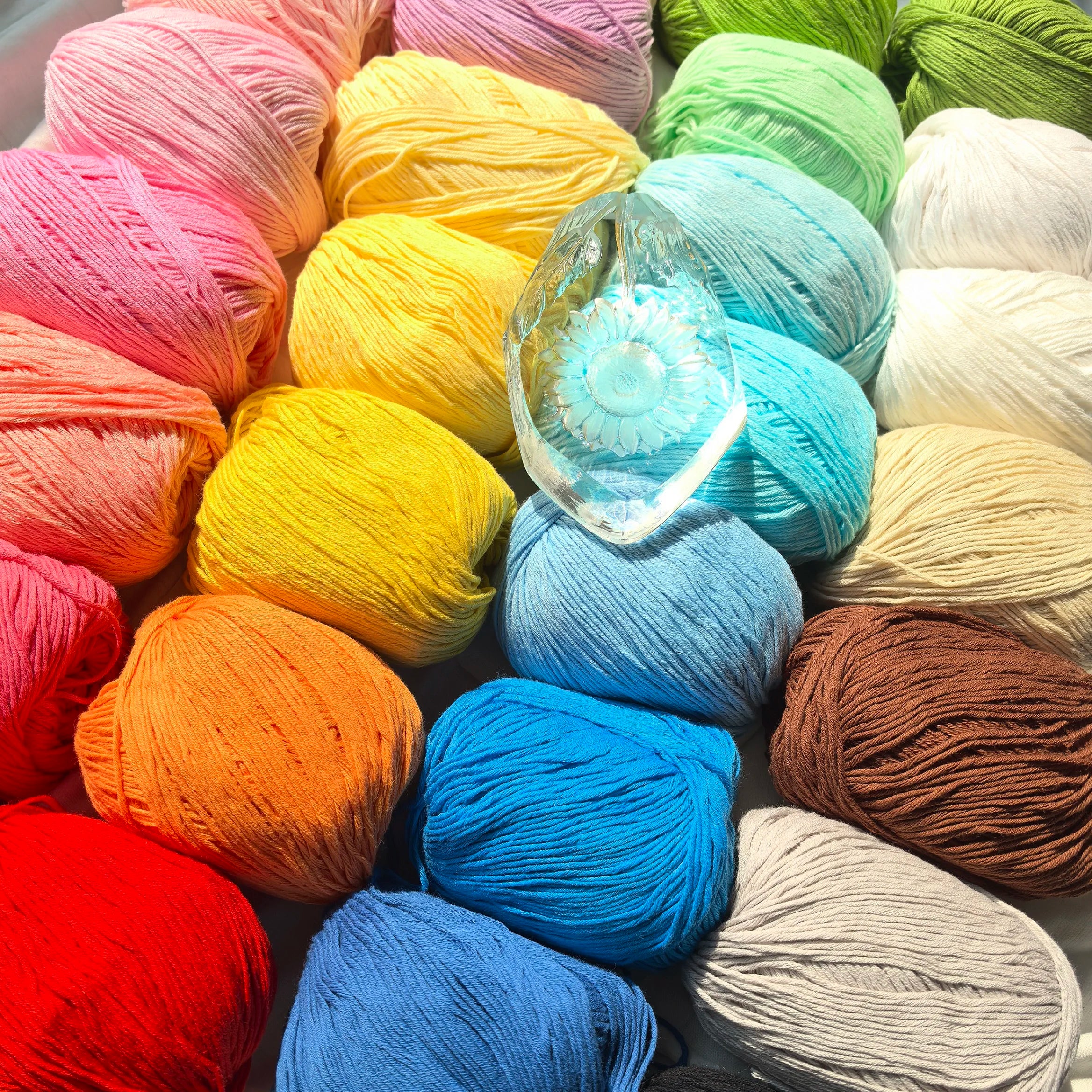 Fast Shipping Blended Milk Cotton Baby Crochet Yarn Wholesale Cotton for Knitting Crochets