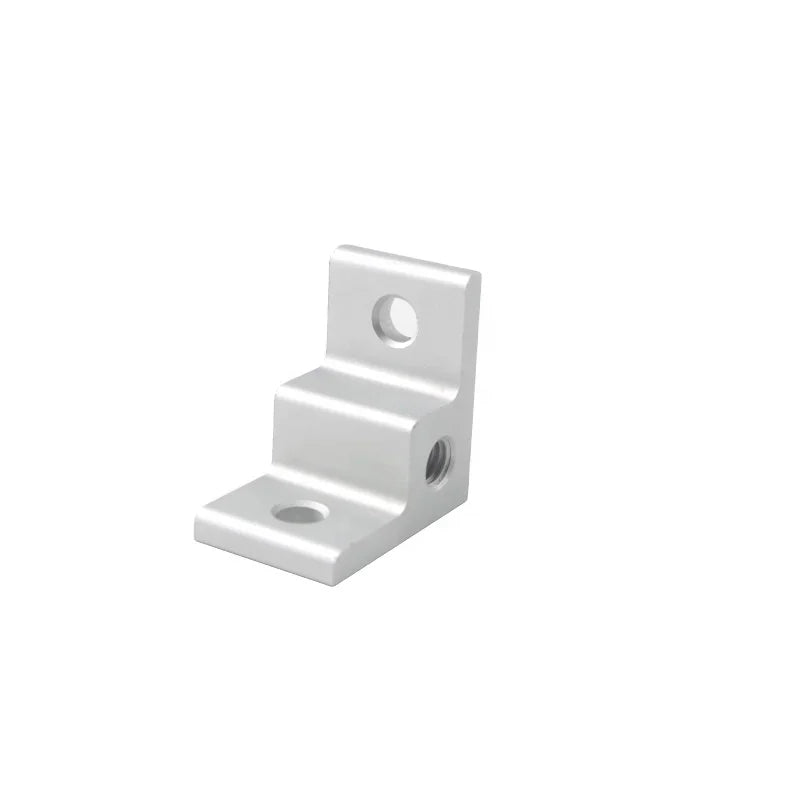 6226 China Manufacturer  Rohs 25*25mm Cnc Aluminum Bracket 25 Series Casting Aluminum Fasteners 20 25030 40 45 for Aluminum Prof