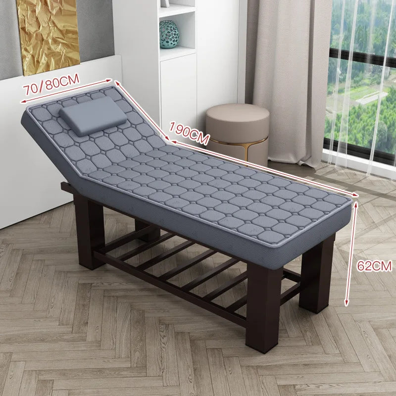 Pinky leem Custom Salon Curved Saloncurved Ergonomic Foam Topper Luxury Modern Eye Curved Mattress Topper for Lash Bed
