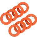 Jutye Standard 3/4 Inch Garden Hose Fittings Garden Hose Washer Heavy Duty Red Rubber Washer