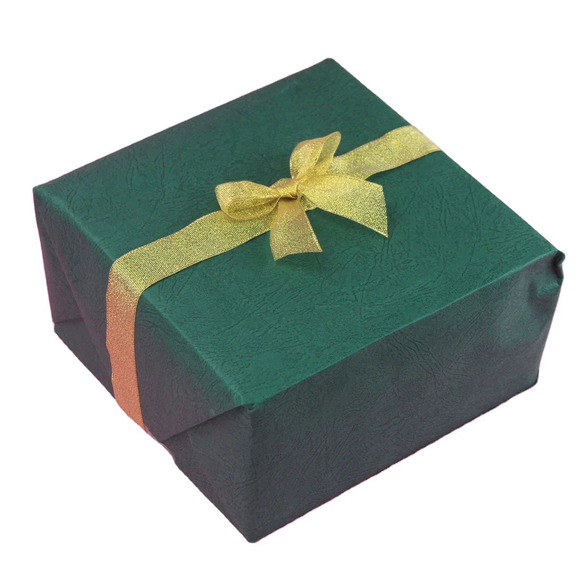 Gold Shiny Metallic Ribbon Bow for Gift Wrapping and Packaging with Custom Size Options for Special Occasions