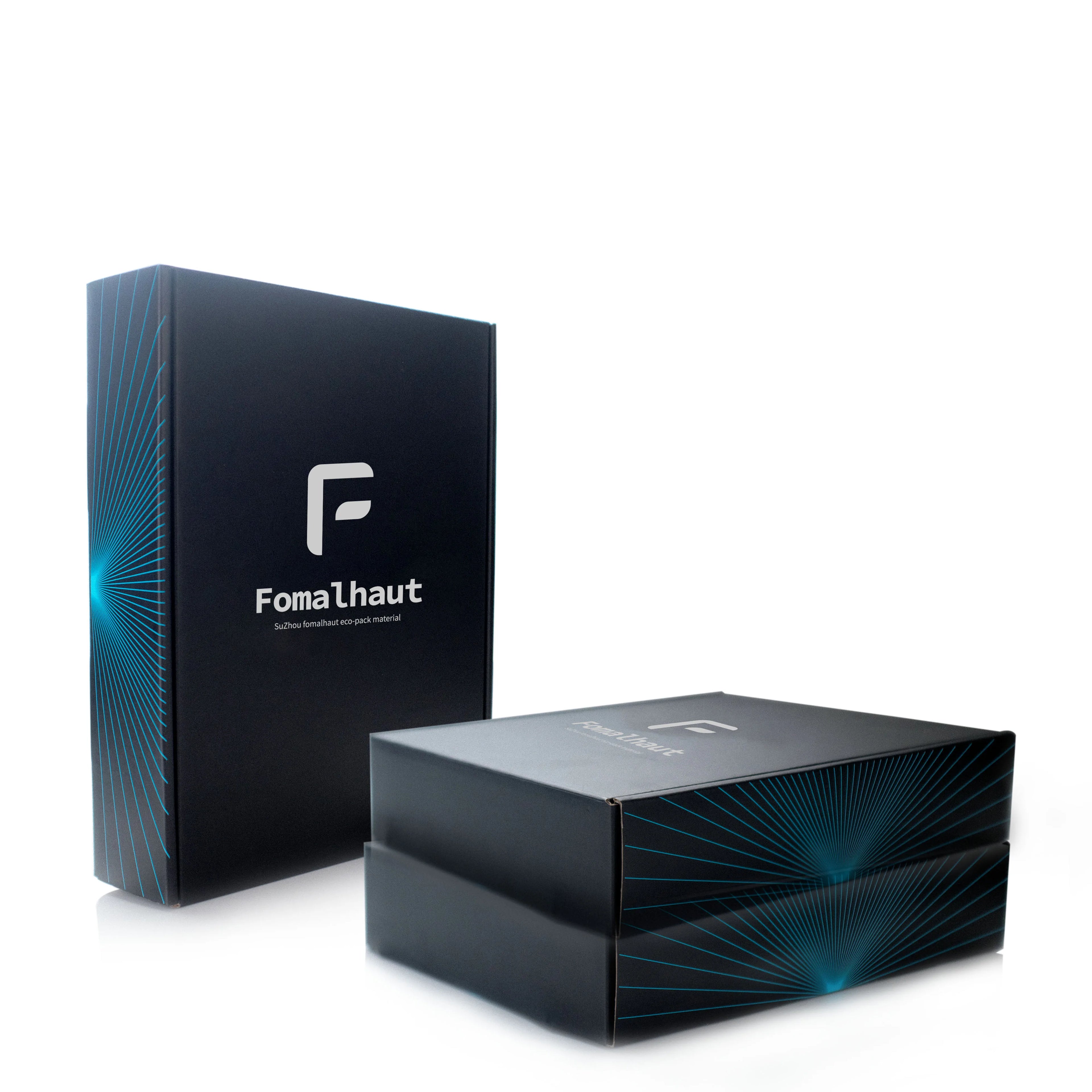 Fomalhaut Eco-friendly Customized Insert Luxury White Board ForestSC Paper Folding Packaging Box for Skincare Cream Bottle