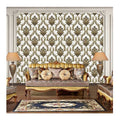 Luxury New Design Nice Damask Home Decor Pvc Wallpaper Vinyl Wall Paper Big Size 1.06M Width Vinyl Coated Home Wallpaper