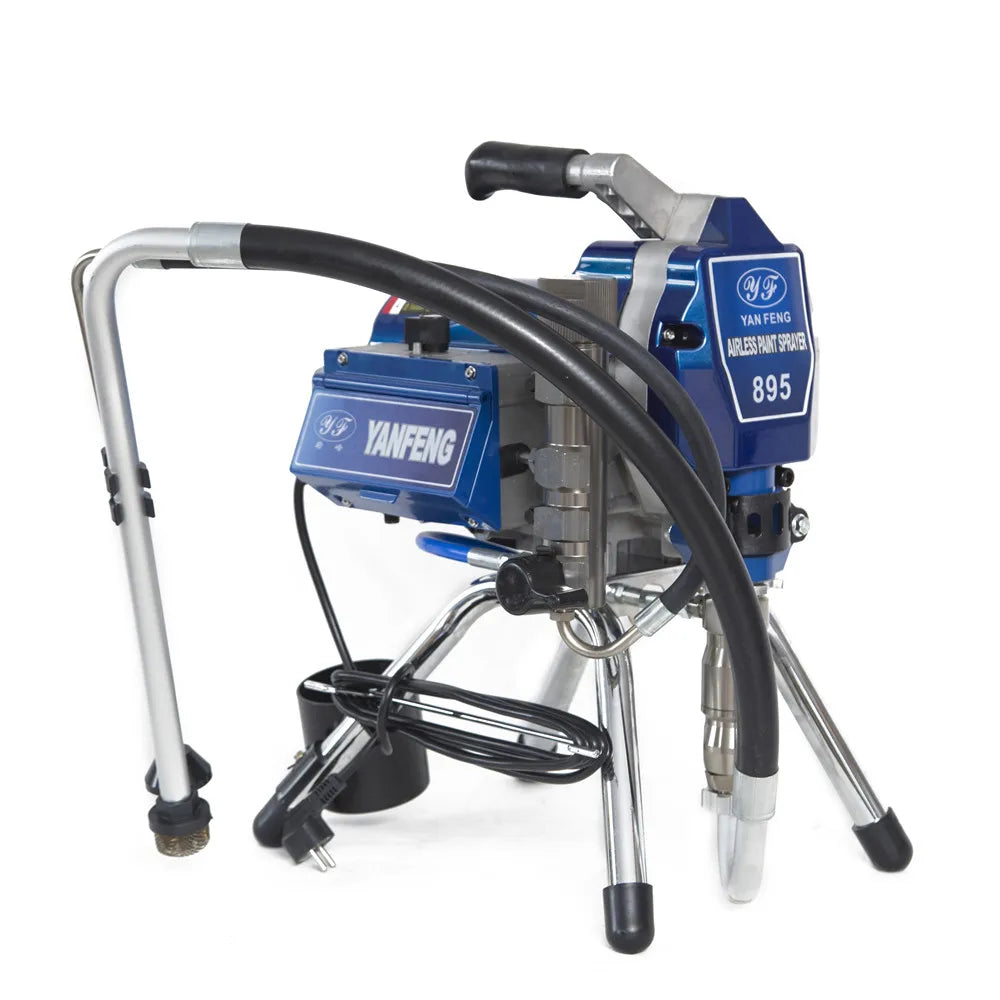 Electric Airless Paint Sprayer 895 Wall Painting Latex Stain Acrylics Primers Enamels Oil Based Water Based Paint