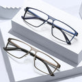 91762 New Metal Men's Glasses Frame Business Full-frame Anti-blue Optical Glasses Frame