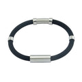 Wholesale Couple Fashion Basketball Bracelet Stainless Steel Silicone Bracelet