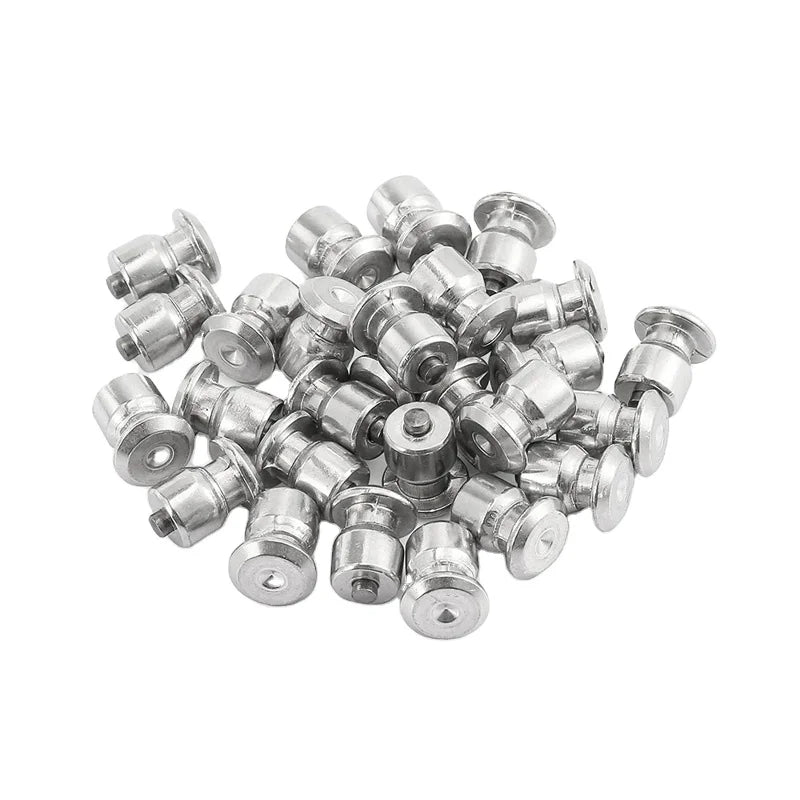New Arrival Winter Wheel Car Tyres Studs 8x10mm Steel Screw Snow Spikes Chains for Cars Motorcycles Winter Weather Protection