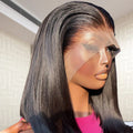 Wholesale Raw Brazilian Natural Straight Short Bob Wigs Human Hair Lace Front Wigs for Black Women Hd Lace Frontal Wigs Vendors