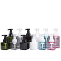 Wholesale for Pink White PETG Square Foam Bottle 250ml Foaming Pump Dispenser with Screen Printing for Beauty Packaging