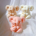 Baby Bear Silicone Wax Mould Home Decor  Figurine Animal Art Candle Molds Cute Koala Silicone Mold