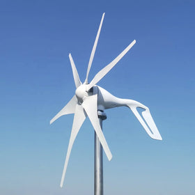 Factory Supply White Nylon Good Safety Performance Wind Turbine Generator for Energy Windmill Power Generation