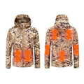 5V USB Rechargeable Battery Powered Windbreaker Camouflage Electric Clothing Electric Heated Jacket for Hunting