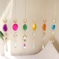 Hot Sale Home Decor Crystal Wind Chime Crystal Suncatcher Wind Hanging Room Garden Decoration