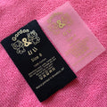 Good Quality Printing Gold Color Inside Heat Transfer Labelwashing Care Instruction T-shirt Neck Iron on Transfer Labels