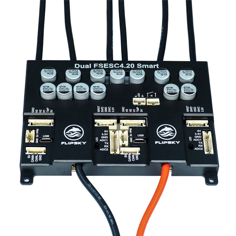 FLIPSKY Electric Skateboard ESC Motor Controller Dual FSESC4.20 Plus Smart VESC 4 CE/ROHS Certified Eco-Friendly
