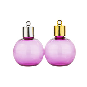 MUB Colorful Christmas Tree Baubles 90ml Christmas Ball for Package Decoration Perfume Bottle