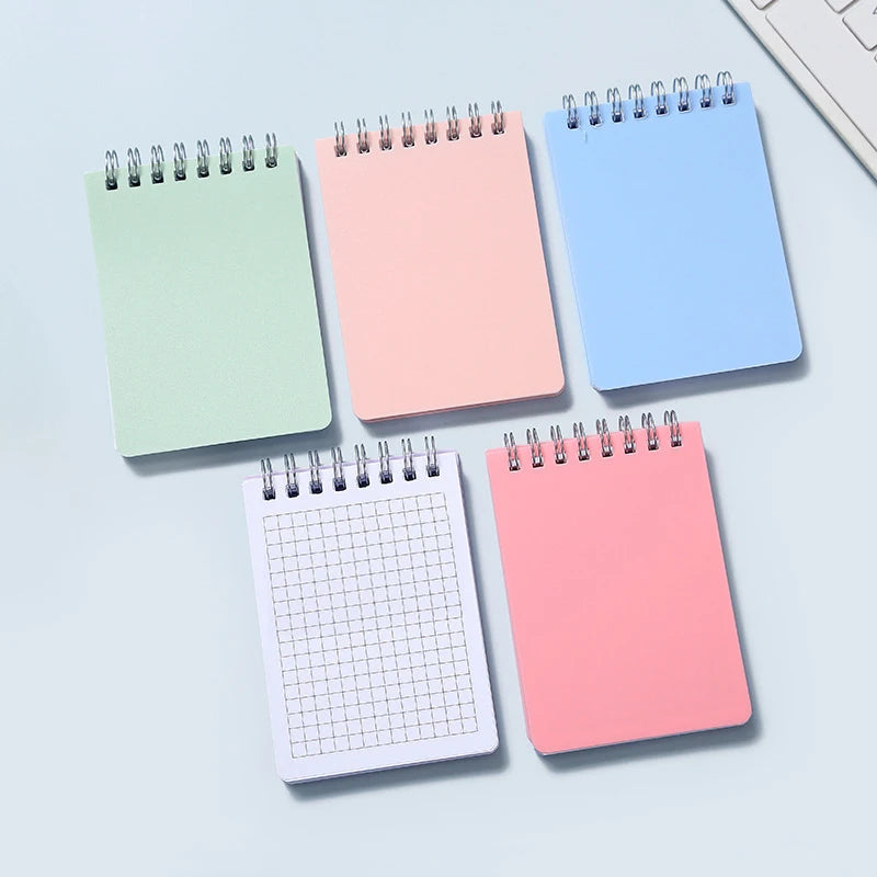 Wholesale Custom Pocket Personalized Spiral Cute Notepad to Do List Grid Notepads Custom logo Printed