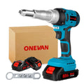 20000N 720W Brushless Electric Rivet Gun 2.4~5.0mm Cordless Rivet Nut Gun Drill Insert Power Tools for Makita Battery MegaBDM