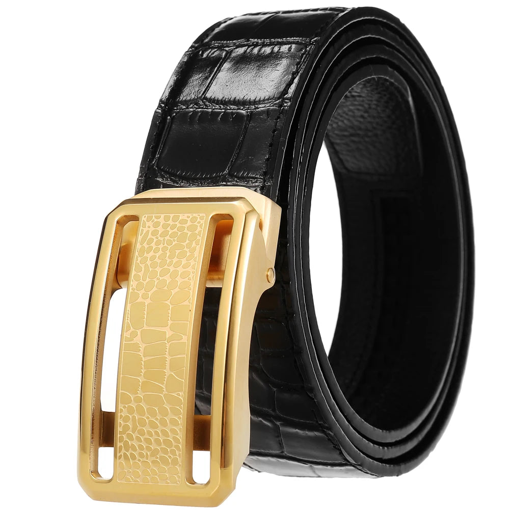 LY36-61344-8   Men's Luxury Leather Belt Spot Wholesale