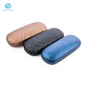 Wholesale Luxury Leather Glasses Case Premium Sunglasses Hard Case Eyeglasses Metal Box With Custom Logo