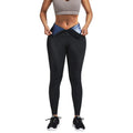 Sauna Sweat Running Compression Gym Workout Pants Slimming Waist Trainer Sports Leggings