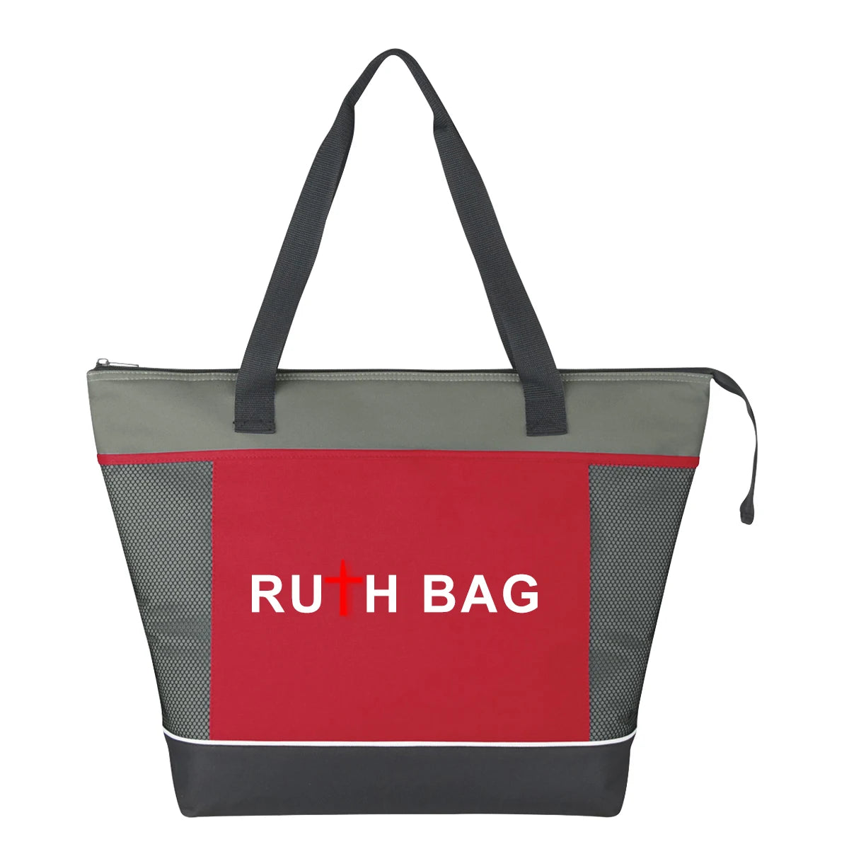 Ruthbag Eco-friendly Fashionable Wholesale Foldable Ripstop Nylon Reusable Dot Handled Medium Polyester Shopping Bags ZHEJIANG